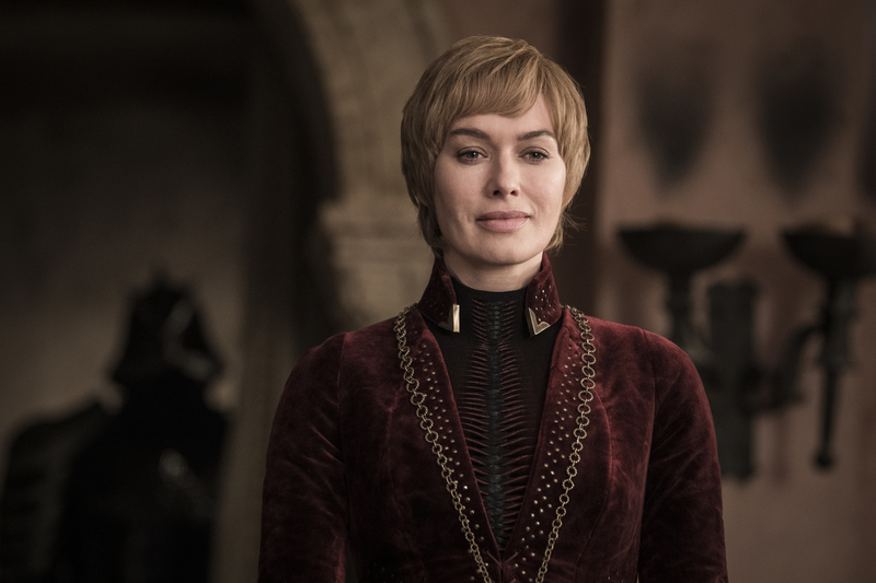 Cersei (Lena Headey), in blissful ignorance of the shitstorm that’s about to come down.